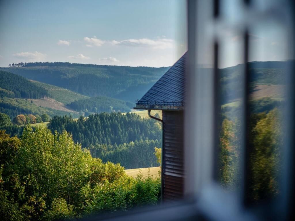 Blick von der Unterkunft