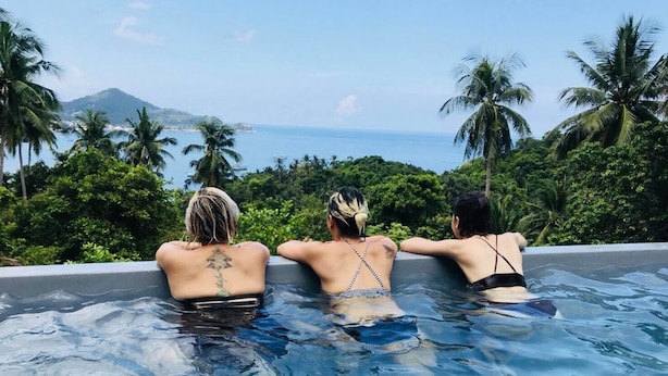 Outdoor pool - Cozy House With Pool Seaview (Koh Tao)