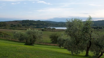 Blick von der Unterkunft