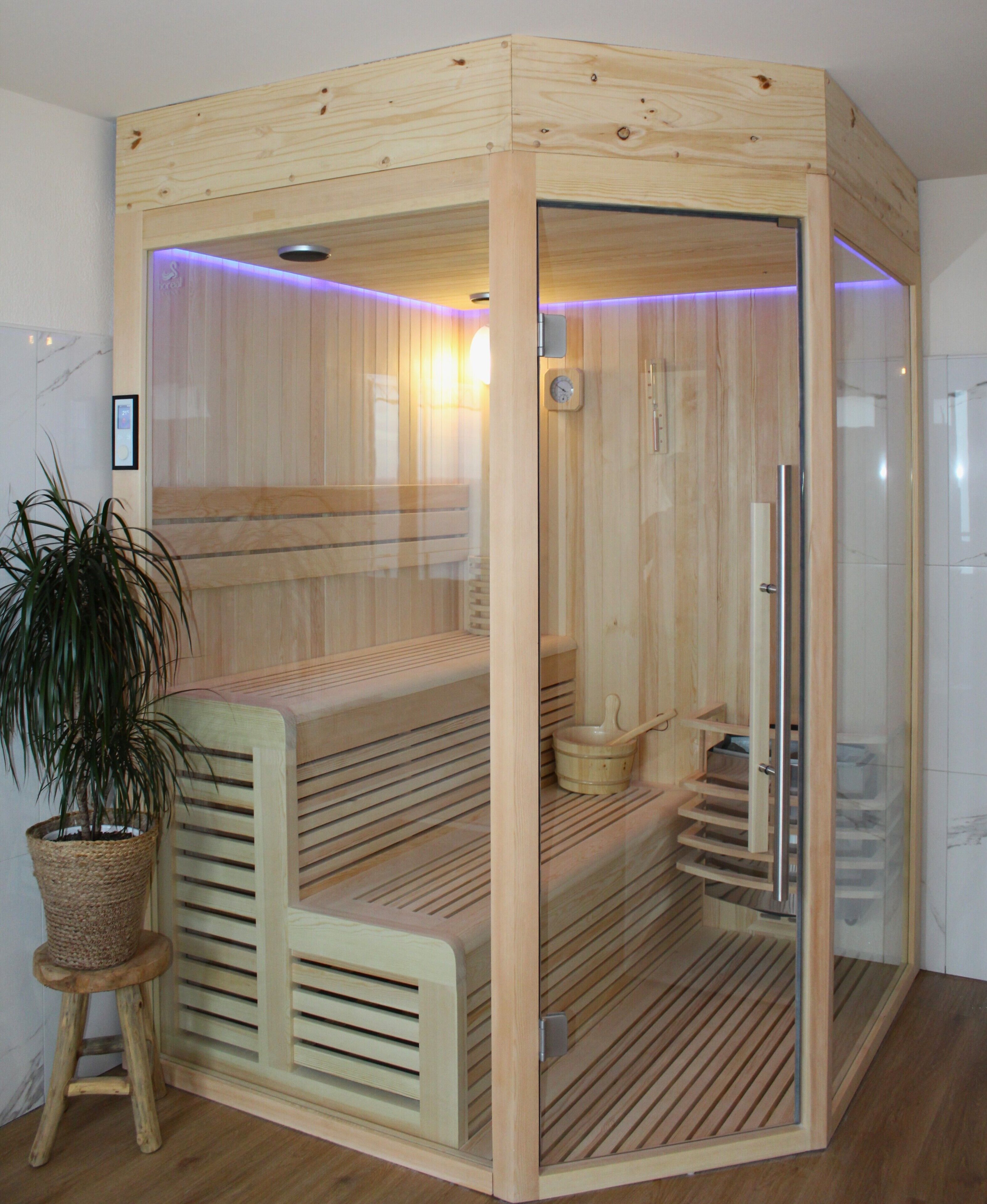 sauna, hot tub, facials, manicures and pedicures, massages