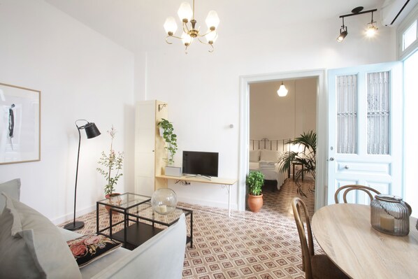 Superior Apartment (Since 1892, #12 #13 #14) | リビングルーム | 薄型テレビ