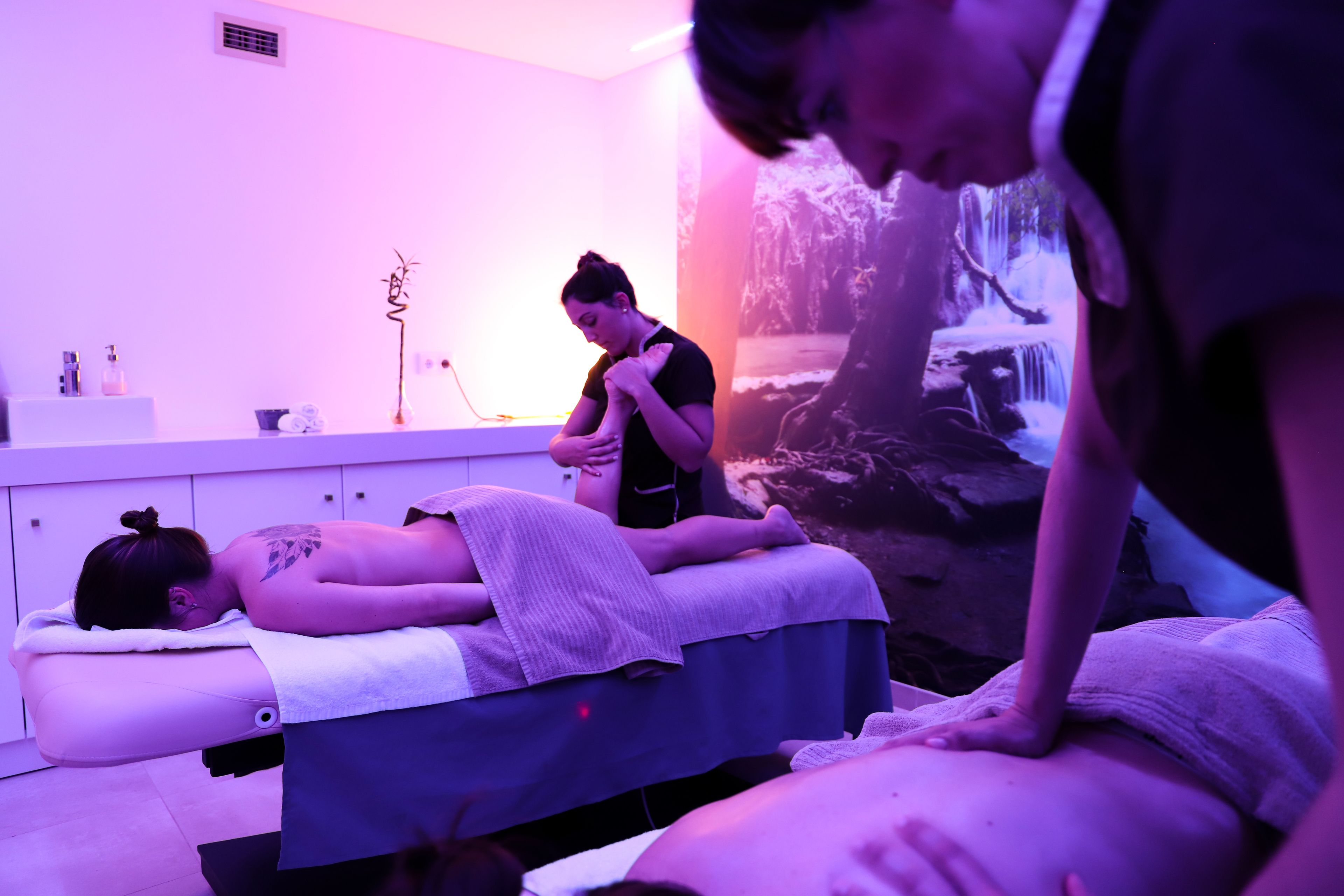 couples treatment room(s), turkish bath/hammam, hot stone massages