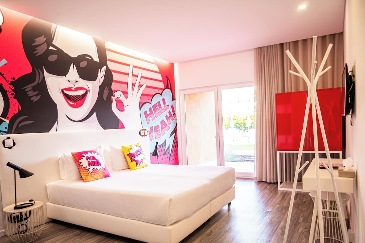 Familieværelse (Superior) | Premium-sengetøj, senge med madrasser af memory foam, minibar