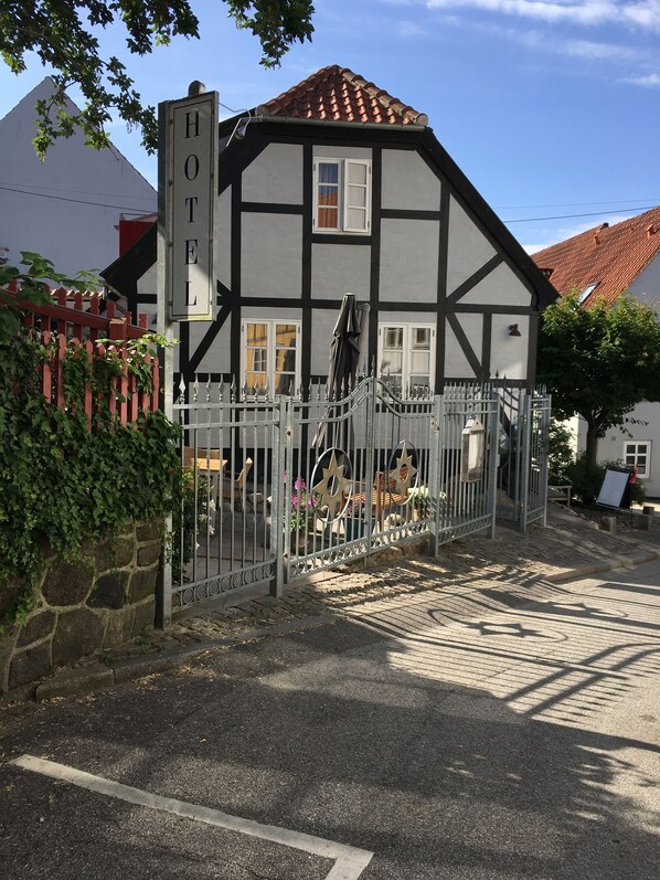 Fassade der Unterkunft