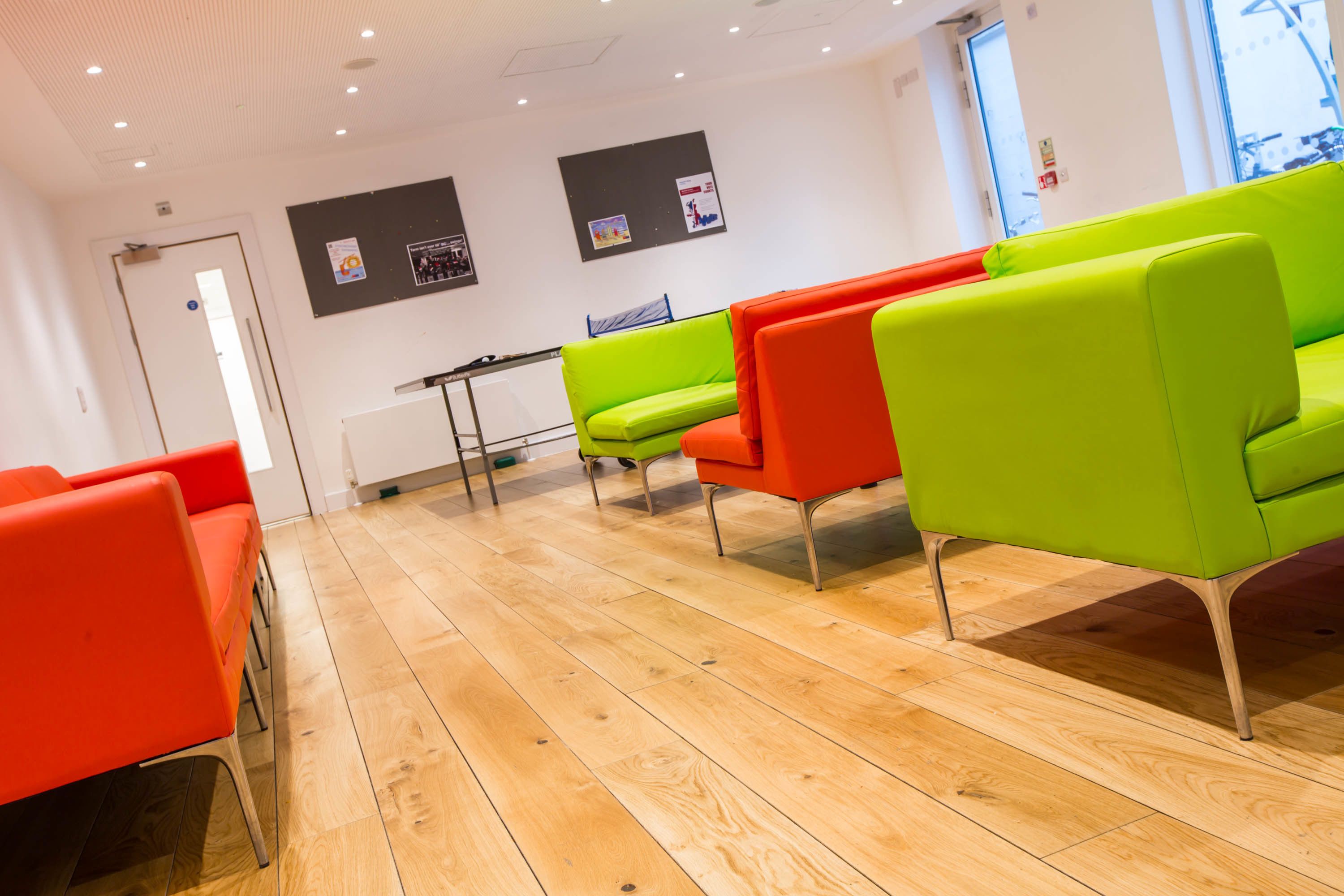 Lobby sitting area