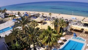 Blick von der Unterkunft