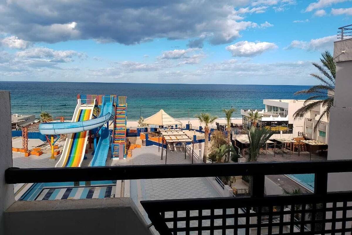 Standard Triple Room, Sea View | Blackout drapes, iron/ironing board (on request), WiFi (free)