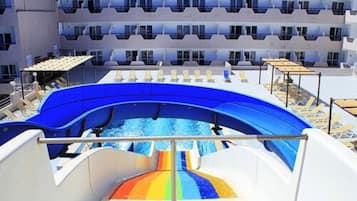 Toboggan aquatique
