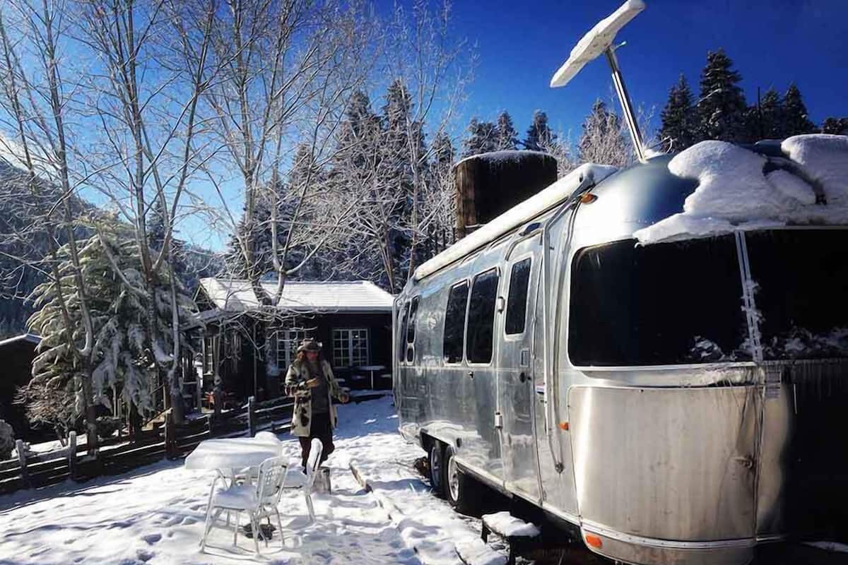 Tweepersoonskamer (Airstream) | Gratis wifi, beddengoed