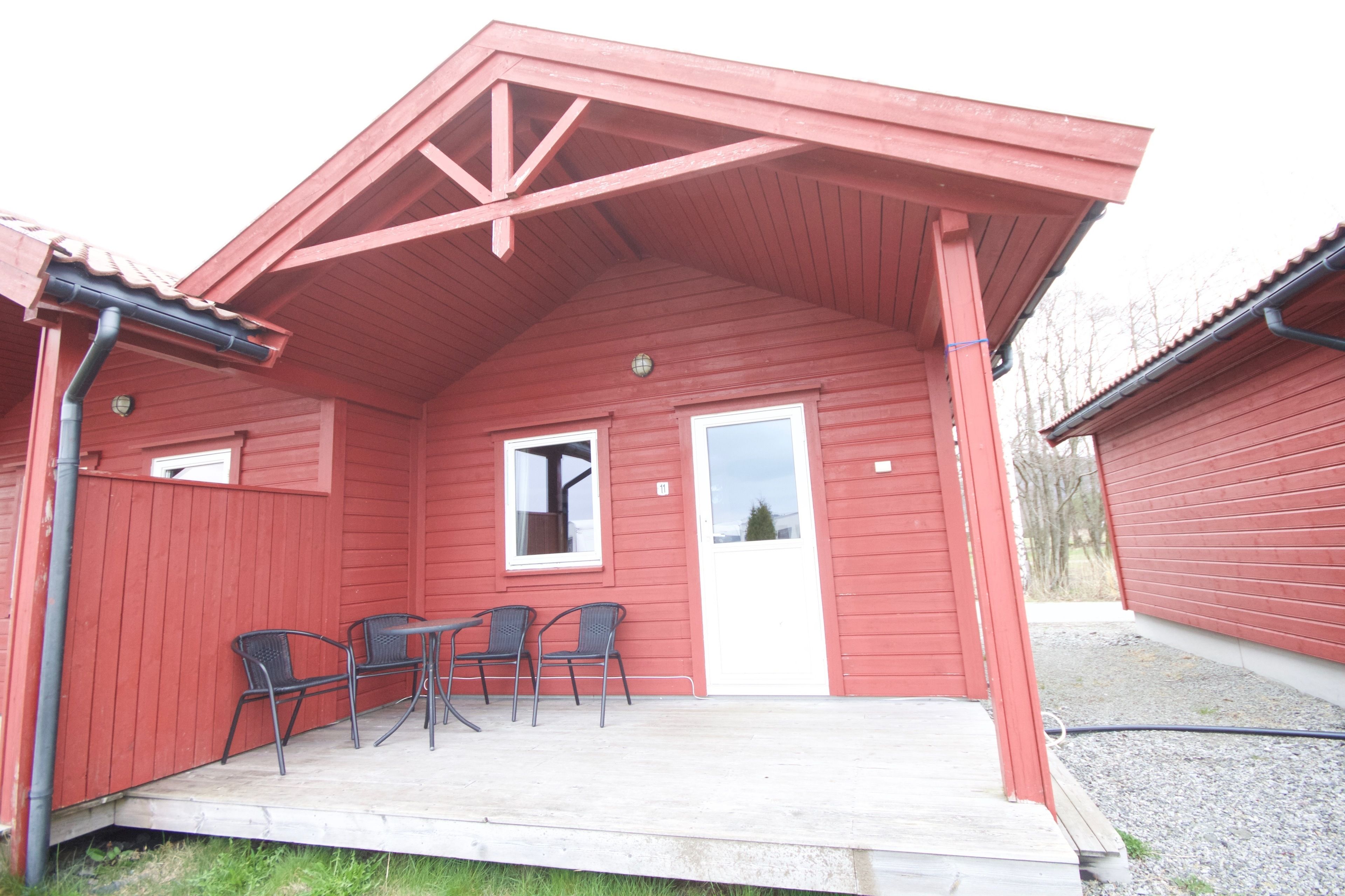 Cabane (11 - 12 shared shower) | Terrasse/Patio
