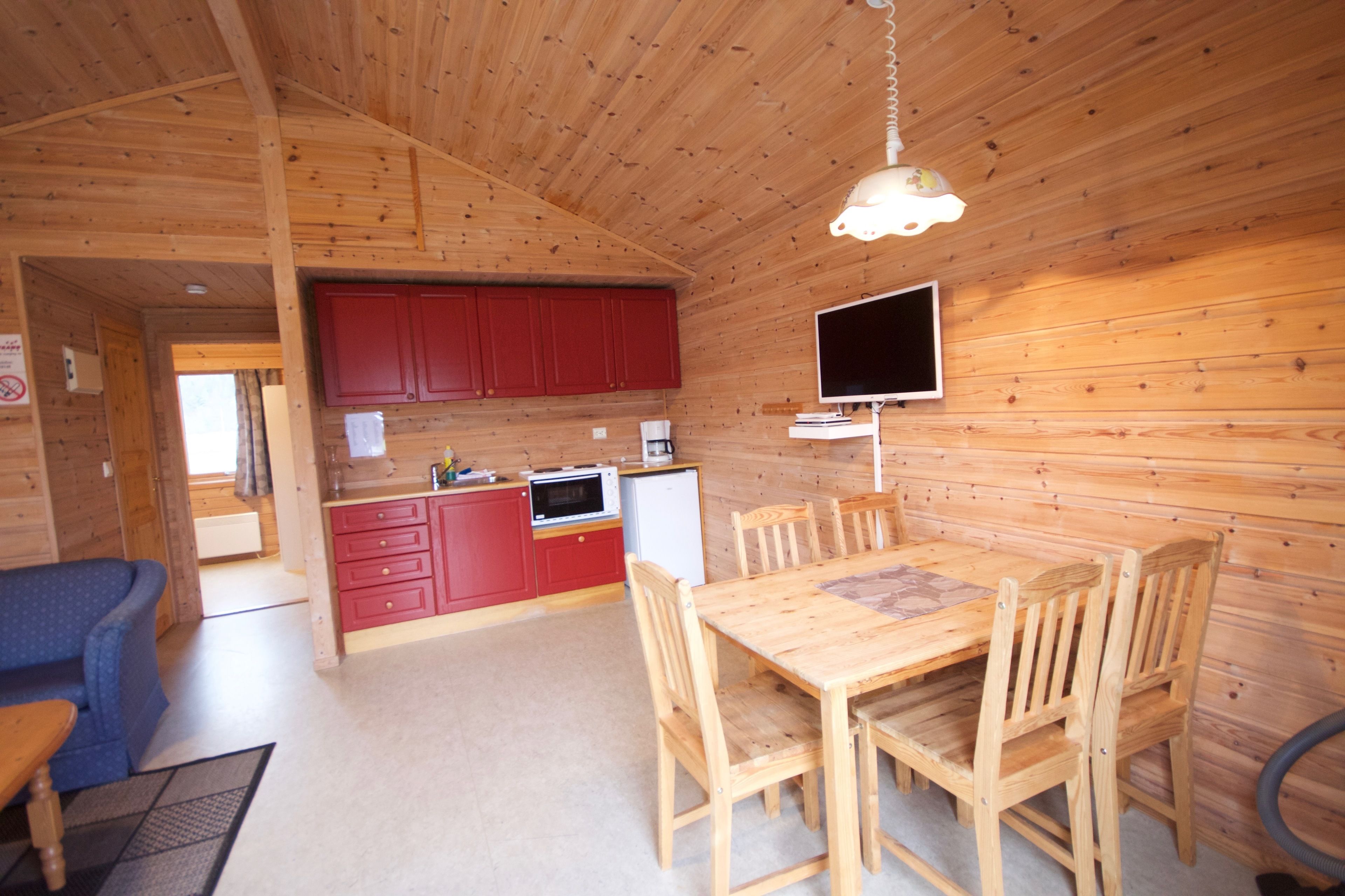 Hytte, 2 soverom (1 - 4) | Eget tekjøkken | Kjøleskap, ovn, kokeplater og kjøkkenutstyr