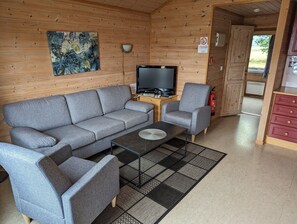 Cabin, 2 Bedrooms (1 - 4) | Living area - Solstrand Camping (Lindesnes)
