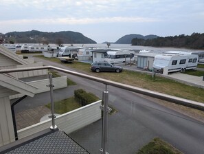 Apartment, 2 Bedrooms, Ocean View (Apartment 29 B - 31 B) | Balcony view - Solstrand Camping (Lindesnes)