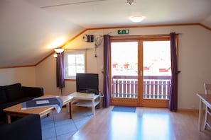 Leilighet, 1 soverom (Apartment 21 B) | Oppholdsrom
