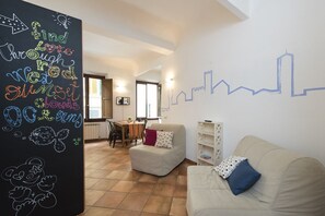 Basic-Apartment, 1 Schlafzimmer | Ausblick vom Zimmer