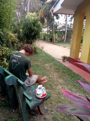 Voorkant van accommodatie