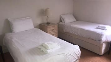 Iron/ironing board, free cots/infant beds, free WiFi
