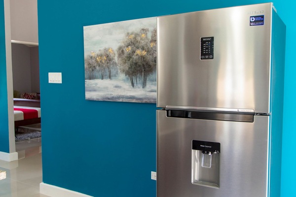 Elite Villa, 2 Bedrooms, Non Smoking, 2 Bathrooms | Private kitchen | Coffee/tea maker, full-size fridge, microwave, oven