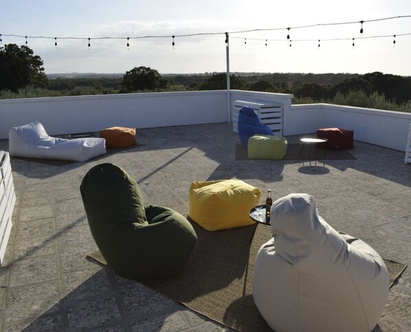 Terraza en la azotea