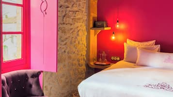 Chambre Cuvée Tradition | Sängtillbehör av högsta kvalitet, duntäcken och minibar