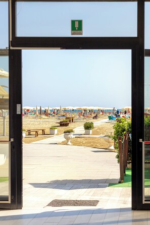 Façade de l’hébergement