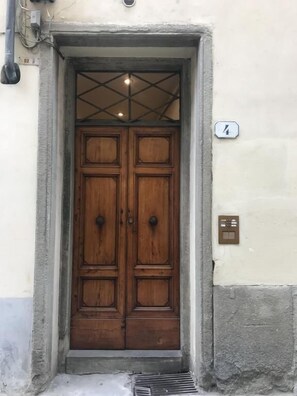 Entrada de la propiedad