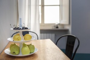 Classic-Apartment, 1 Schlafzimmer (Sole) | Eigene Küche | Kühlschrank, Mikrowelle, Ofen, Herdplatte