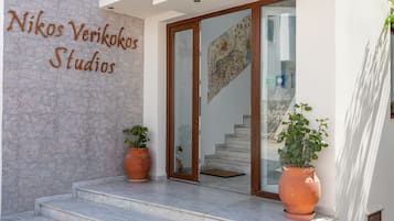 Entrada de la propiedad