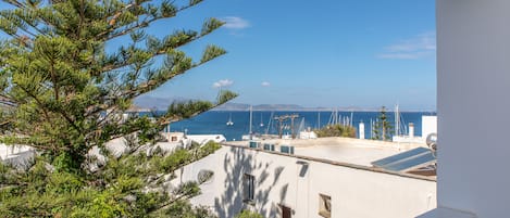 Monolocale, vista mare | Vista del balcone