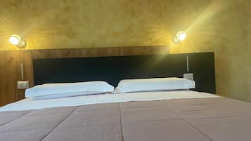 Down comforters, free WiFi, bed sheets