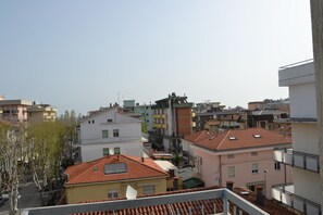 Doppel- oder Zweibettzimmer, Balkon | Ausblick vom Zimmer