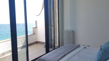 Family House, 3 Bedrooms, Sea View | 3 bedrooms, iron/ironing board, bed sheets