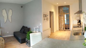 Appartement | Coin séjour | Télévision à écran plat