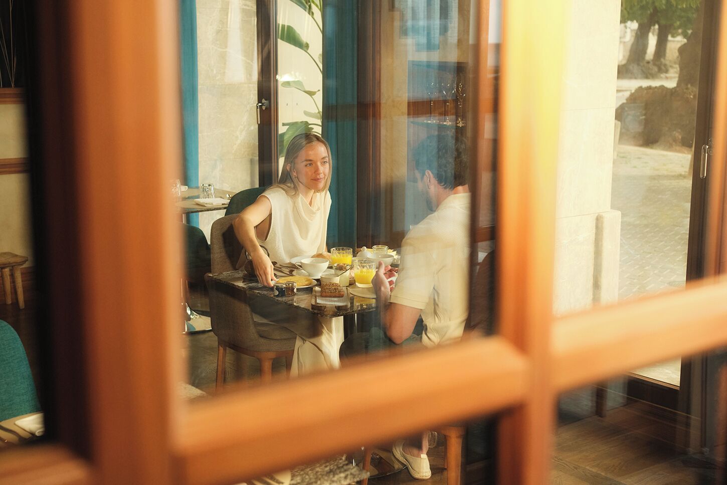 Breakfast area