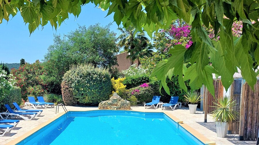 Les Jardins de Bormes, adult-only hotel with sauna & jacuzzi