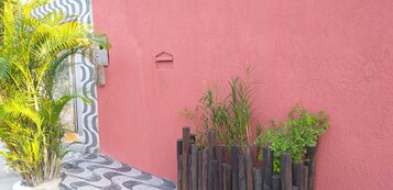 Fachada de la propiedad