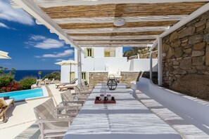 Breakfast area - Lyra Villas Mykonos (Mykonos)