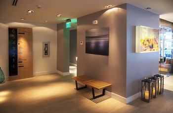 Hotel entrance and lobby at 6080 Design Hotel by Eskape Collection