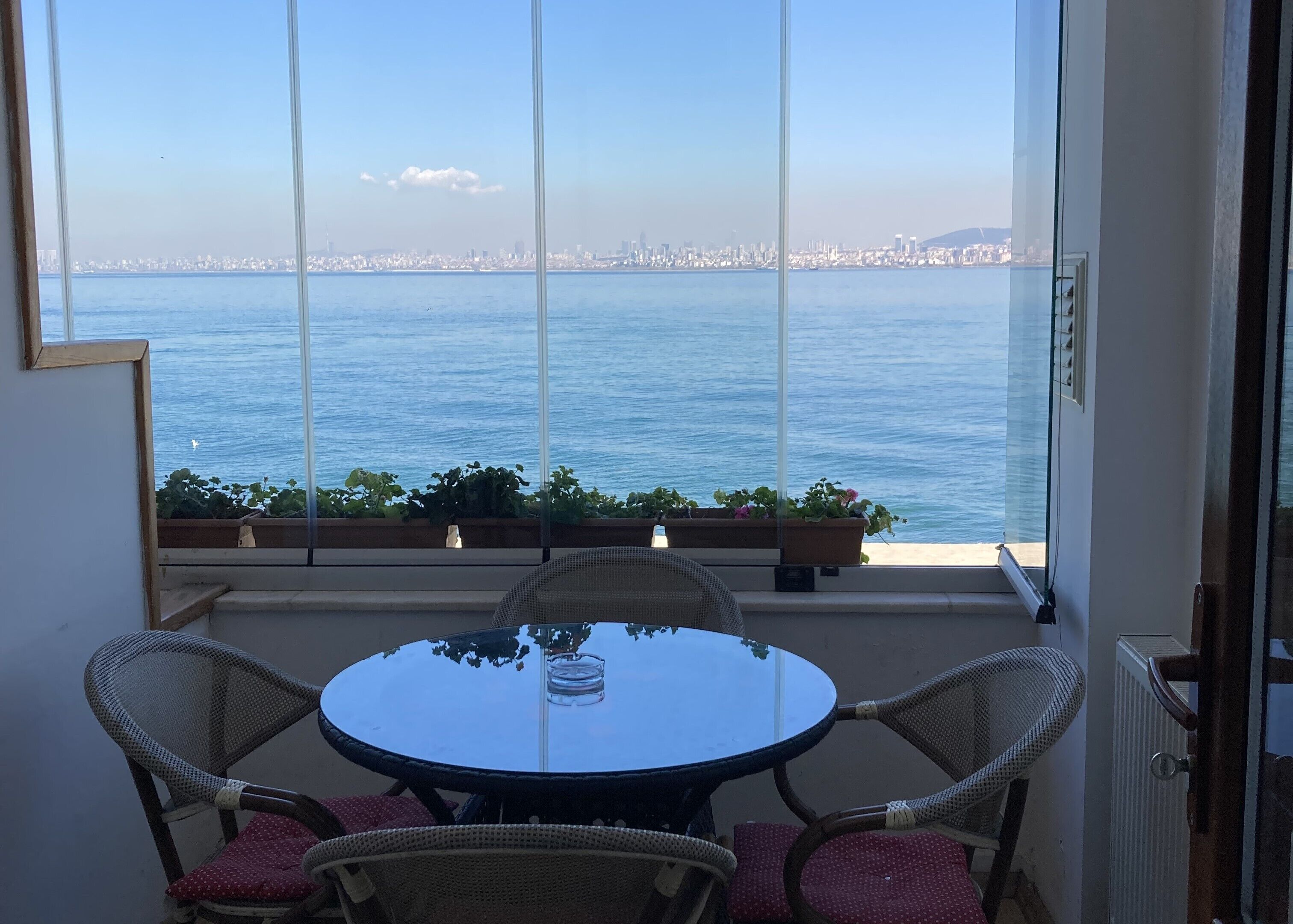 deluxe room, balcony, sea view | balcony view