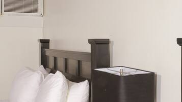Basic Double Room Single Use, 2 Queen Beds, Ocean View | 1 bedroom, premium bedding, desk, iron/ironing board
