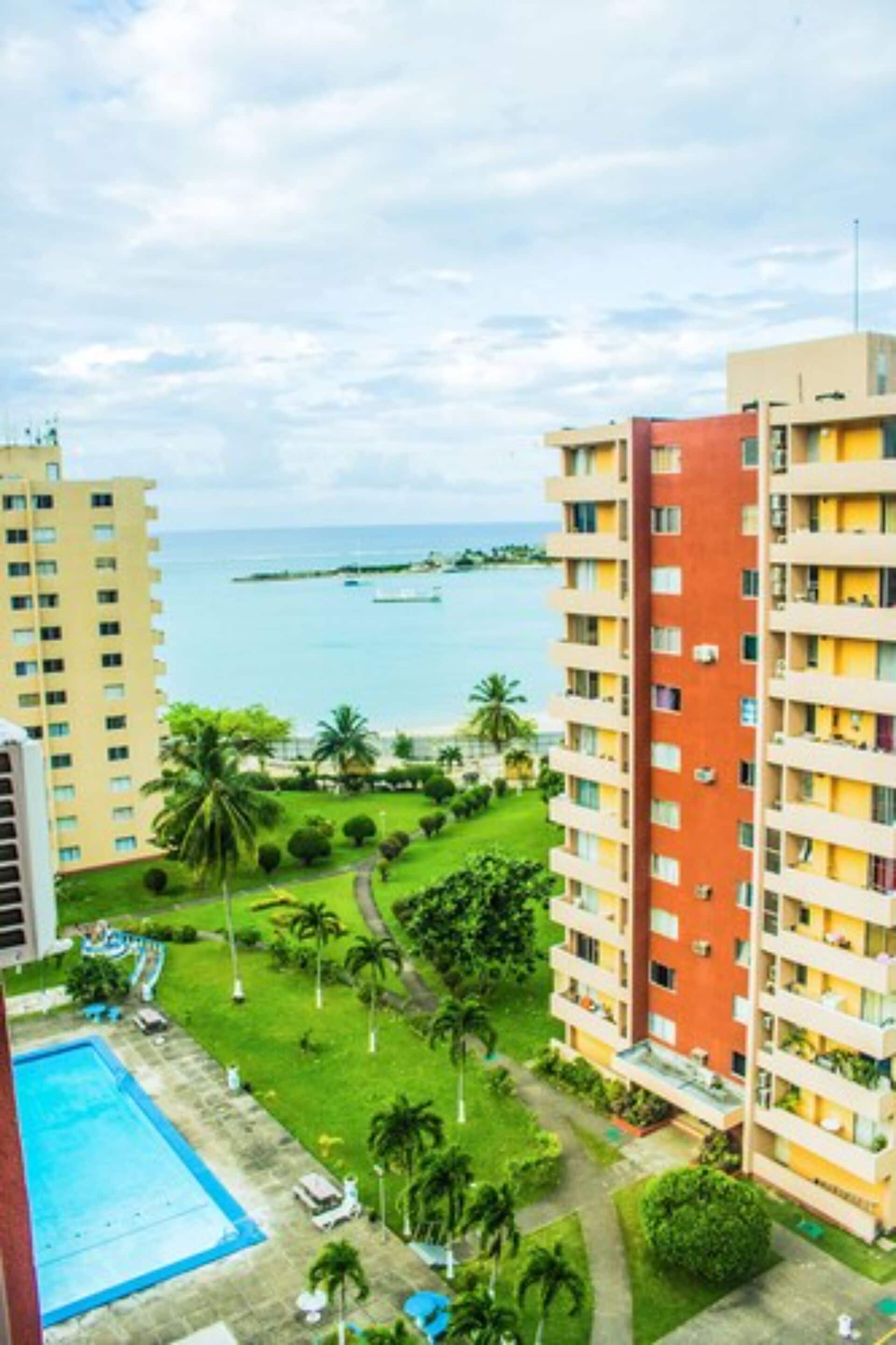 Quang cảnh nhìn từ nơi lưu trú