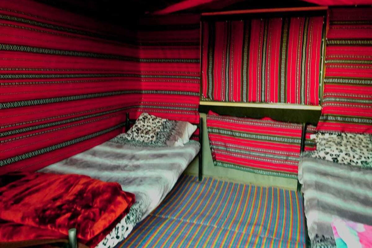 Tent, 2 Single Beds | In-room safe, soundproofing, iron/ironing board, rollaway beds