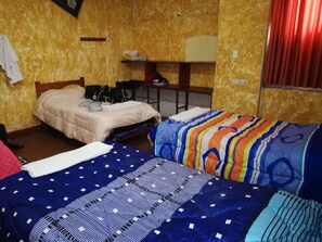 Dortoir Partagé, dortoir mixte, salle de bains commune (4 pax)