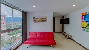 Căn hộ, 1 giường đôi và sofa giường | Phòng khách