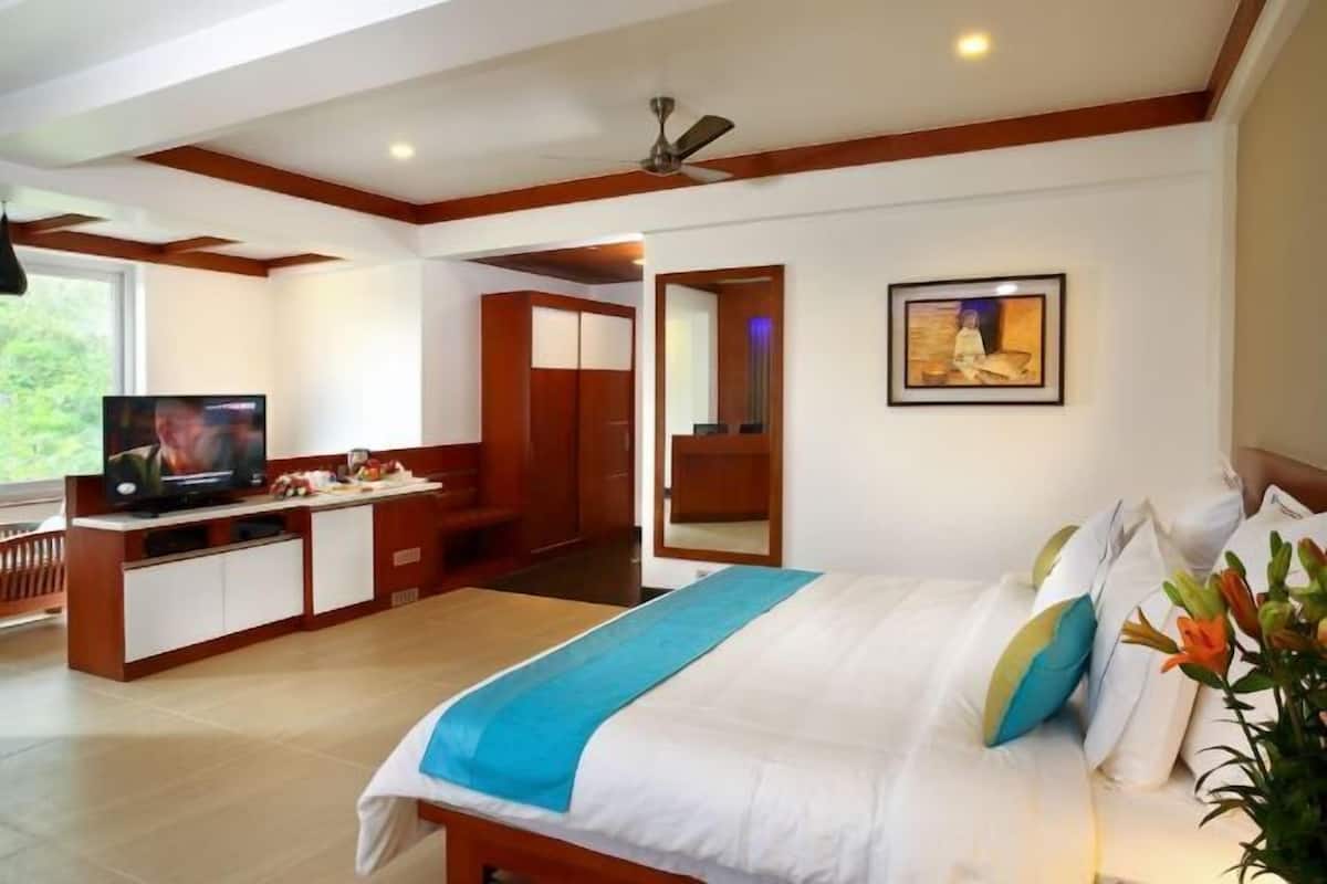 1 Schlafzimmer, hochwertige Bettwaren, Minibar, Zimmersafe