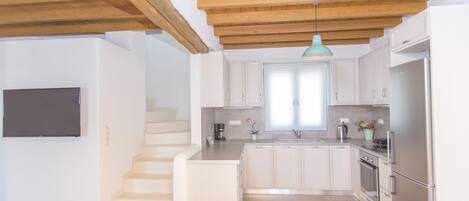 别墅, 海滨 (Iris) | 私人厨房 | 大冰箱、烤箱、炉灶、洗碗机