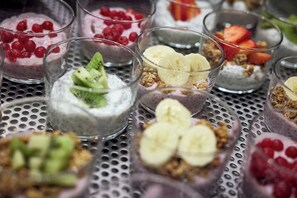 Gratis kontinental morgenmad hver dag