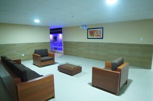 Zona de estar del vestíbulo