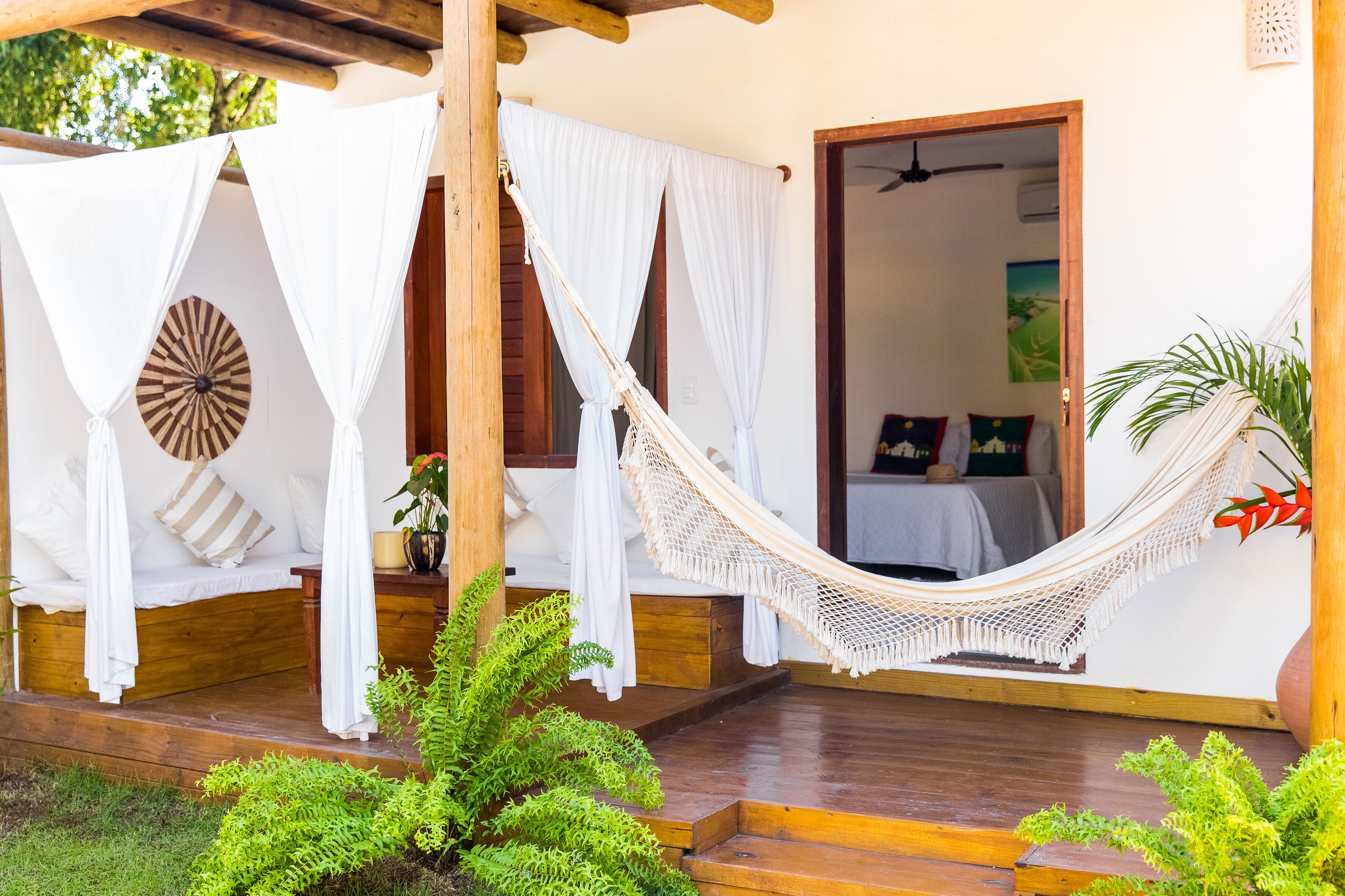 شرفة مسقوفة