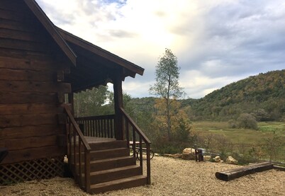 Fly Fishing in the Driftless Region - Bishop Creek Cabin with a View